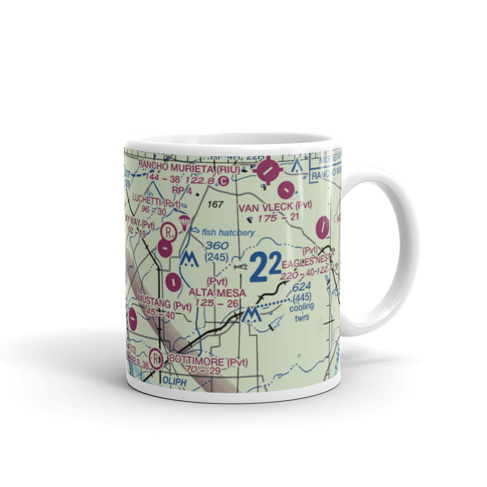 Elk Grove Airport (E27) VFR Sectional  Mug 