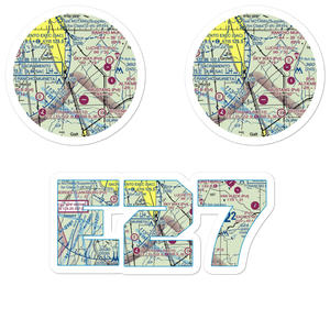 Elk Grove Airport (E27) VFR Sectional Sticker Pack