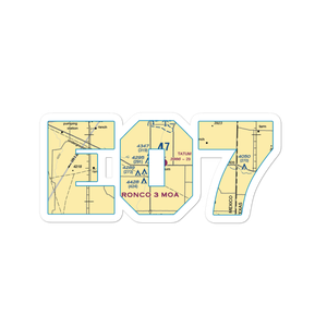 Tatum Airport (18T) VFR Sectional Sticker