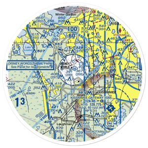 Lake Buena Vista STOLport (DWS) VFR Sectional Sticker (30 mile)