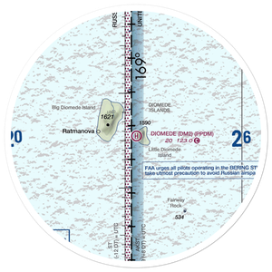 Diomede Heliport (DM2) VFR Sectional Sticker (30 mile)