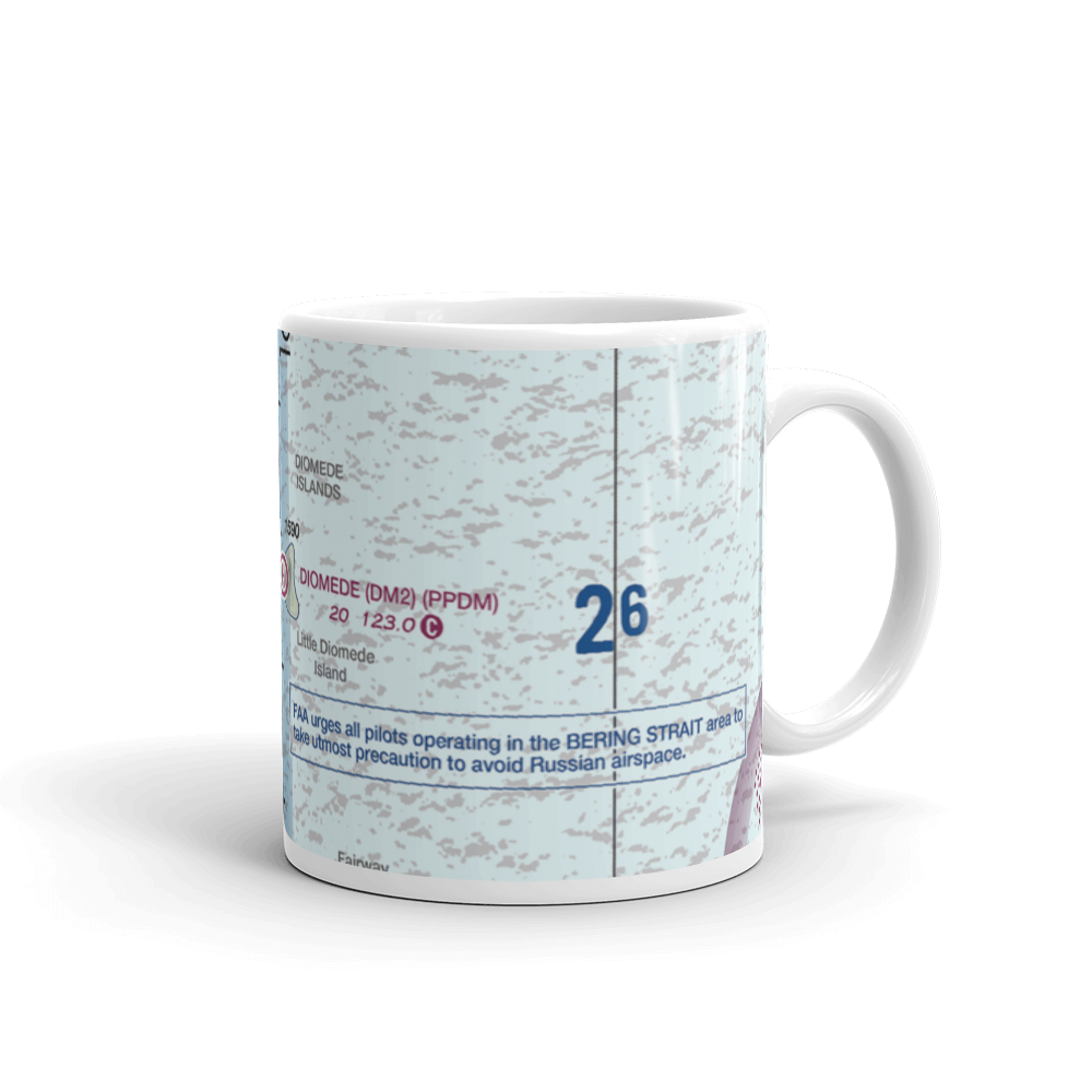 Diomede Heliport (DM2) VFR Sectional  Mug 