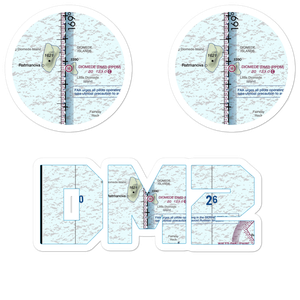Diomede Heliport (DM2) VFR Sectional Sticker Pack