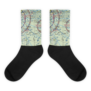 Decatur HI-Way Airfield (DCR) VFR Sectional Socks