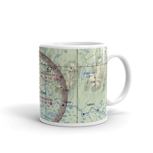 Dahl Creek Airport (DCK) VFR Sectional  Mug