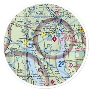 Airtrek Airport (D93) VFR Sectional Sticker (30 mile)