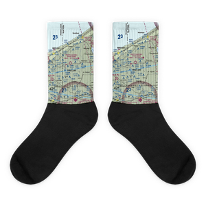 Pratt's Eastern Divide Airport (D88) VFR Sectional Socks