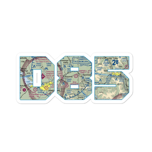 Campbell Field (D85) VFR Sectional Sticker