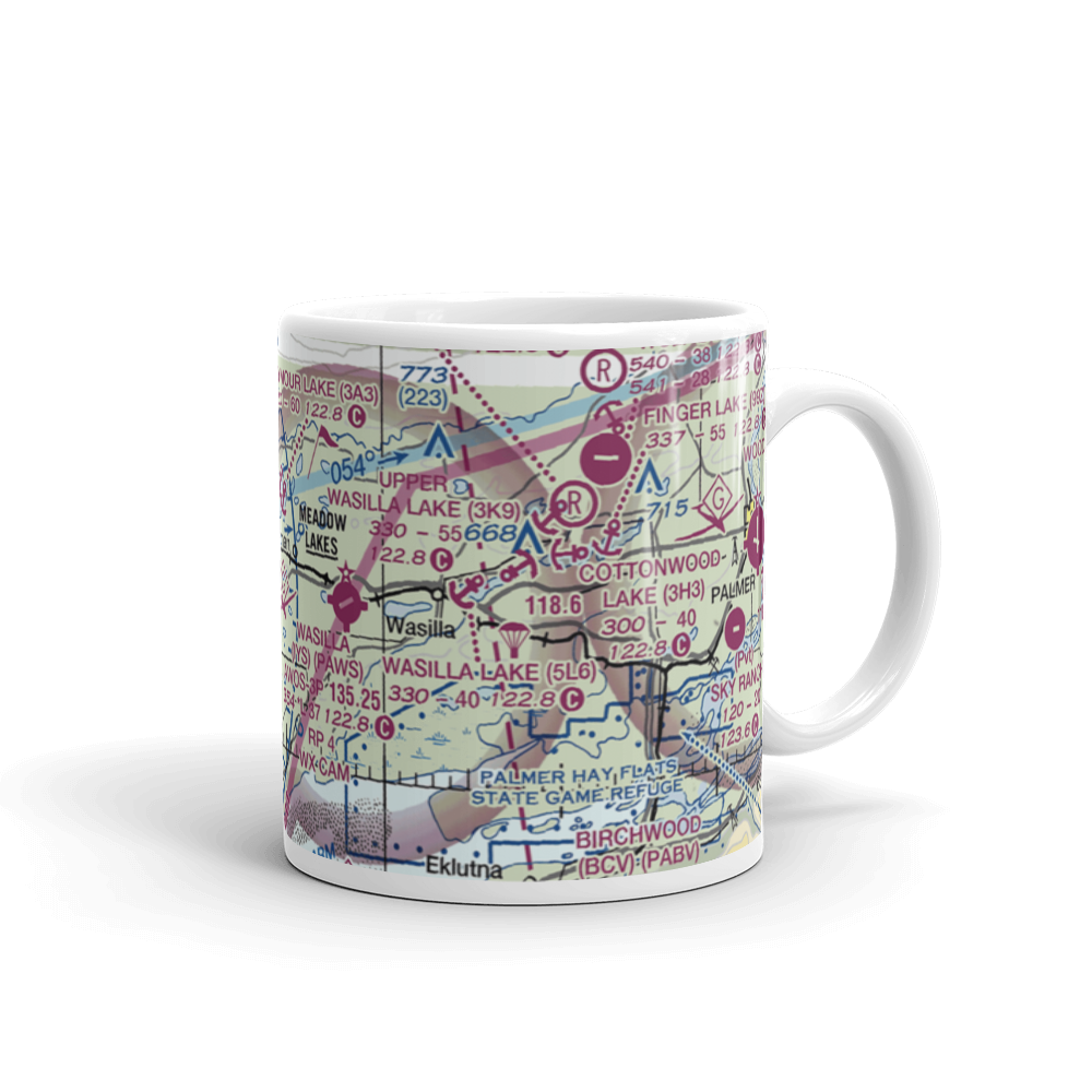 Blodget Lake Seaplane Base (D75) VFR Sectional  Mug 