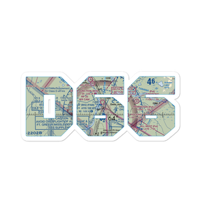 Delta Junction Airport (D66) VFR Sectional Sticker