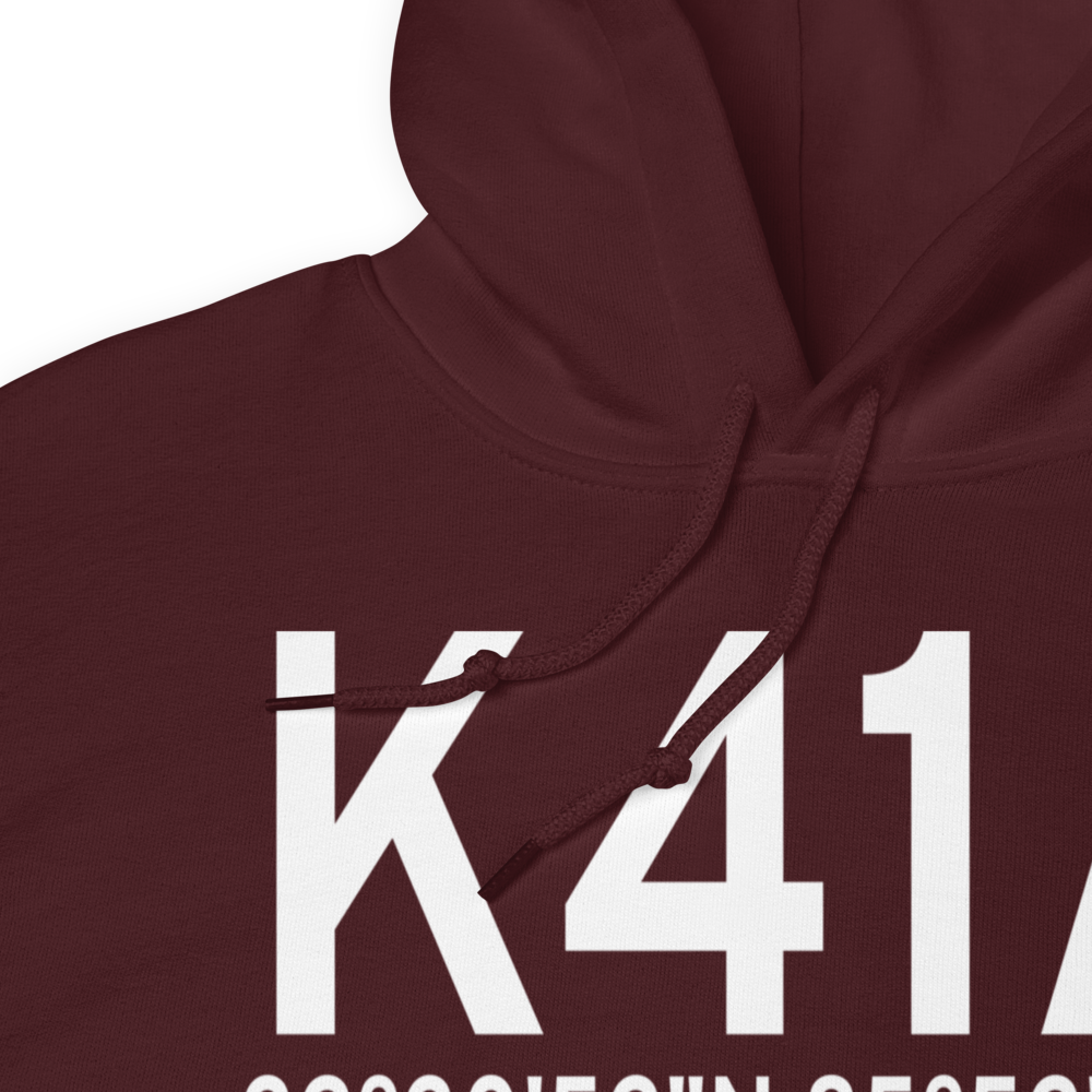 Reeves Airport (K41A) ICAO Hoodie Sweatshirt 