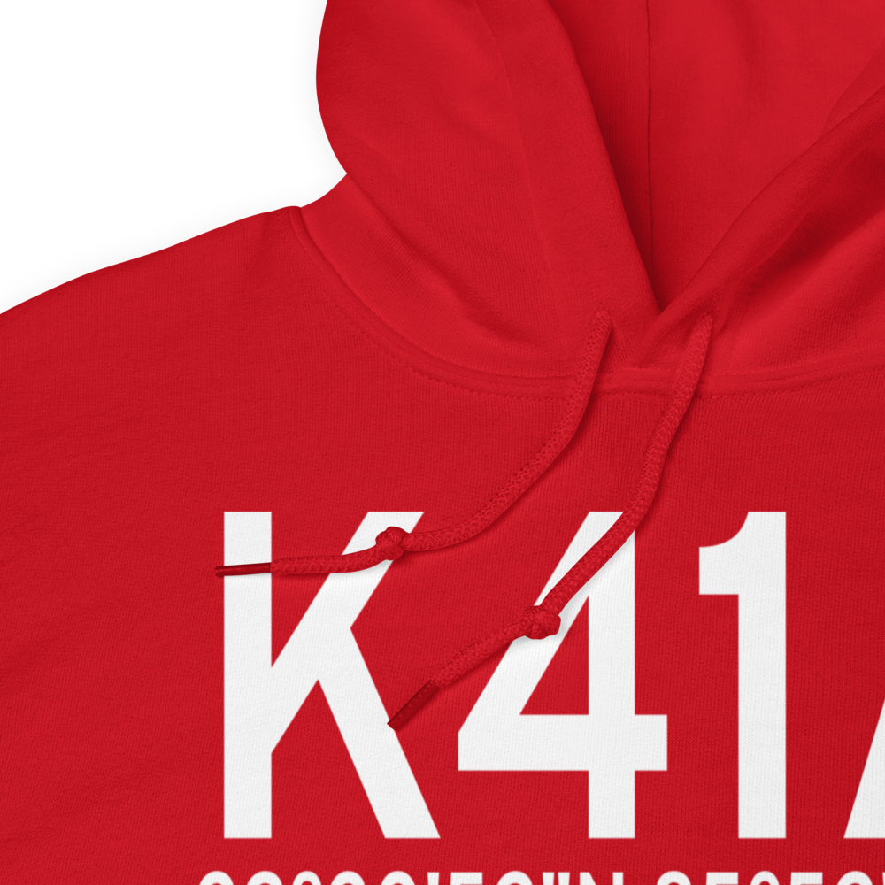 Reeves Airport (K41A) ICAO Hoodie Sweatshirt 