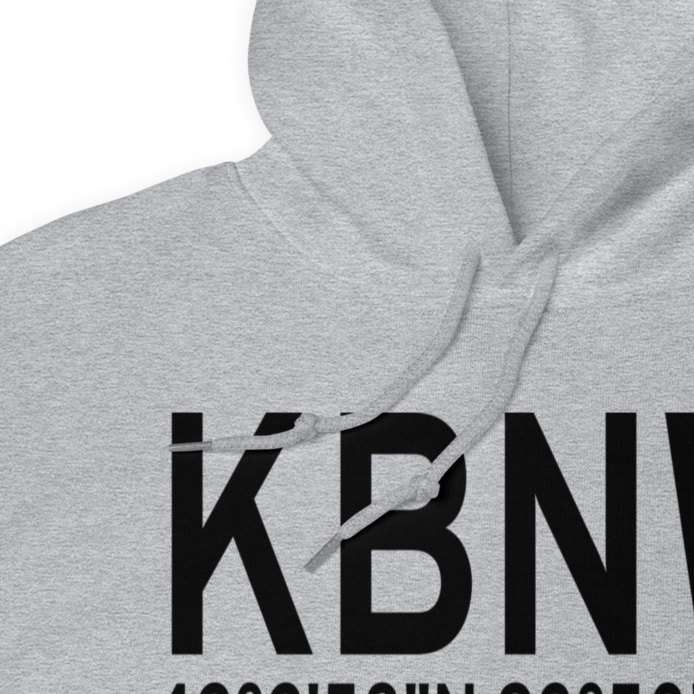 Boone Municipal Airport (KBNW) ICAO Hoodie Sweatshirt 