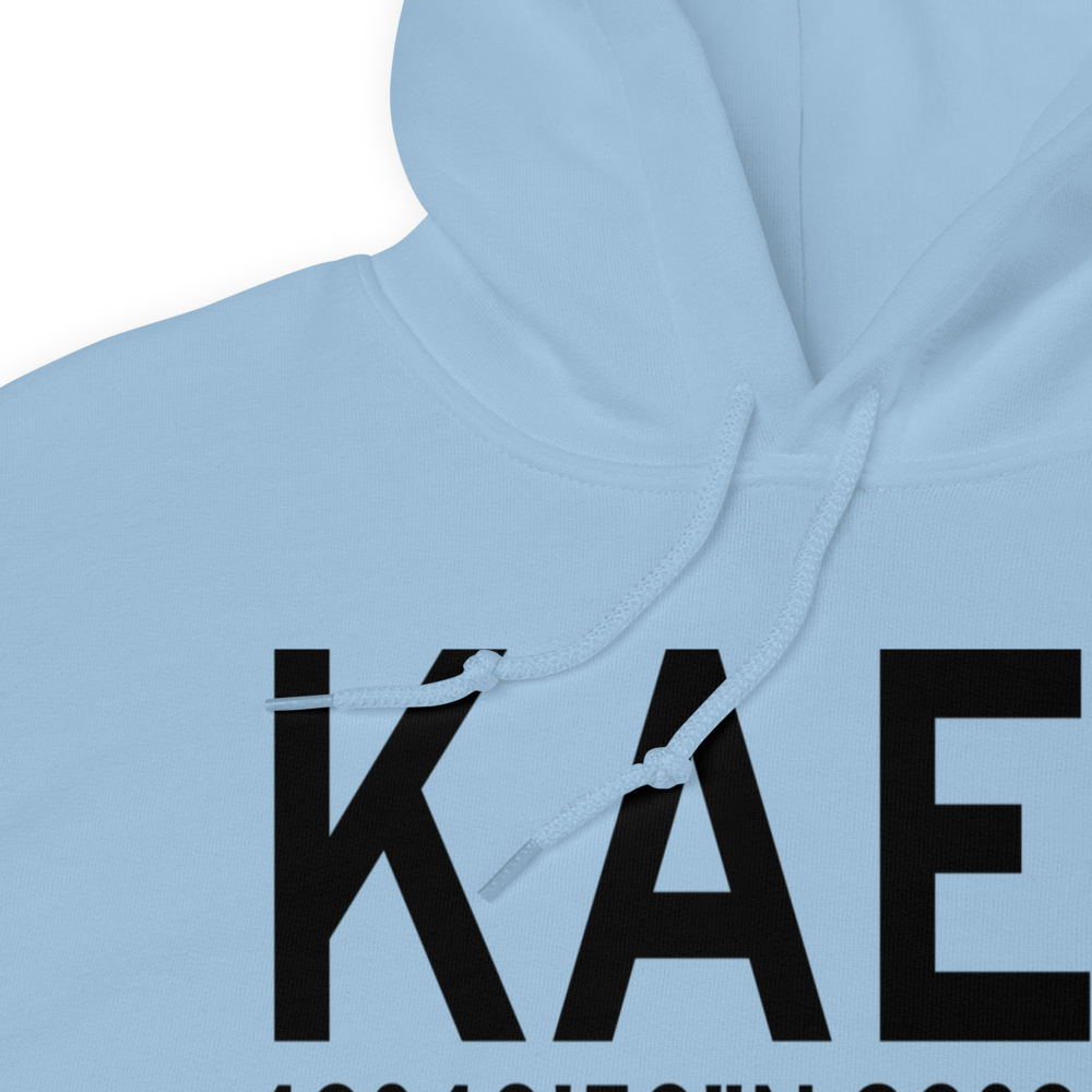 Albert Lea Municipal Airport (KAEL) ICAO Hoodie Sweatshirt 