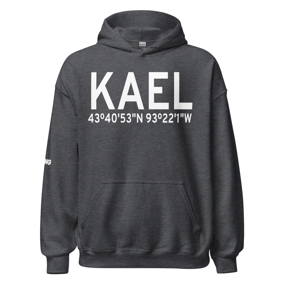 Albert Lea Municipal Airport (KAEL) ICAO Hoodie Sweatshirt 