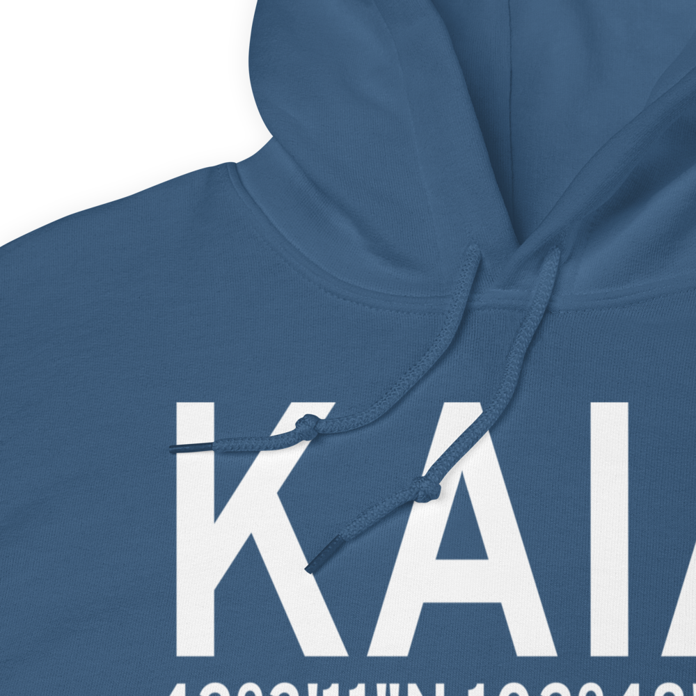 Alliance Municipal Airport (KAIA) ICAO Hoodie Sweatshirt 