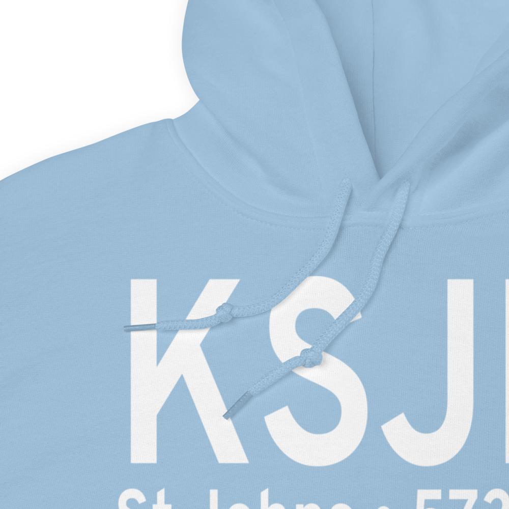 St Johns Industrial Air Park (KSJN) ICAO Hoodie Sweatshirt 