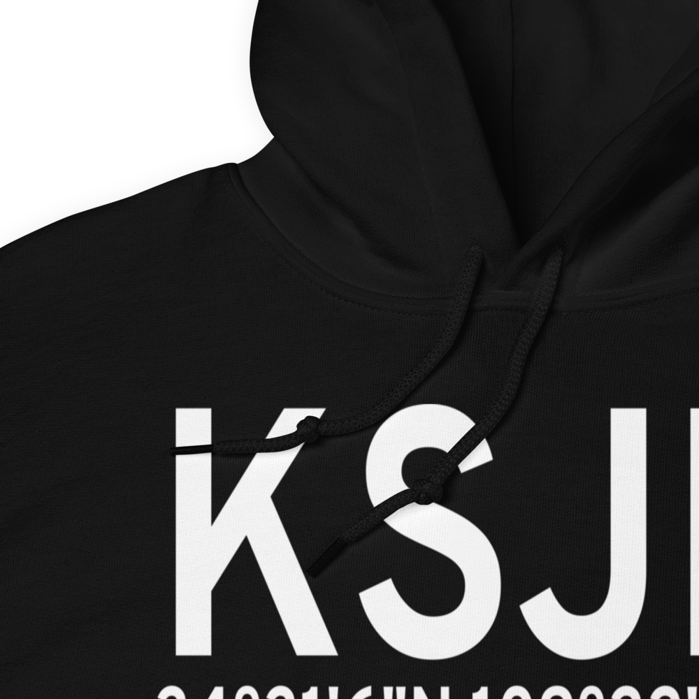 St Johns Industrial Air Park (KSJN) ICAO Hoodie Sweatshirt 