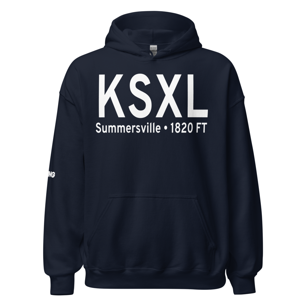 Summersville Airport (KSXL) ICAO Hoodie Sweatshirt 