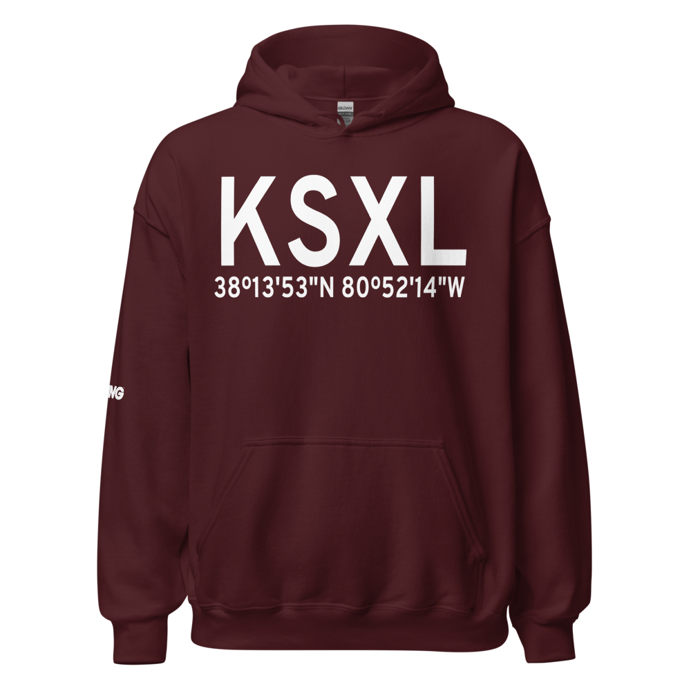 Summersville Airport (KSXL) ICAO Hoodie Sweatshirt 