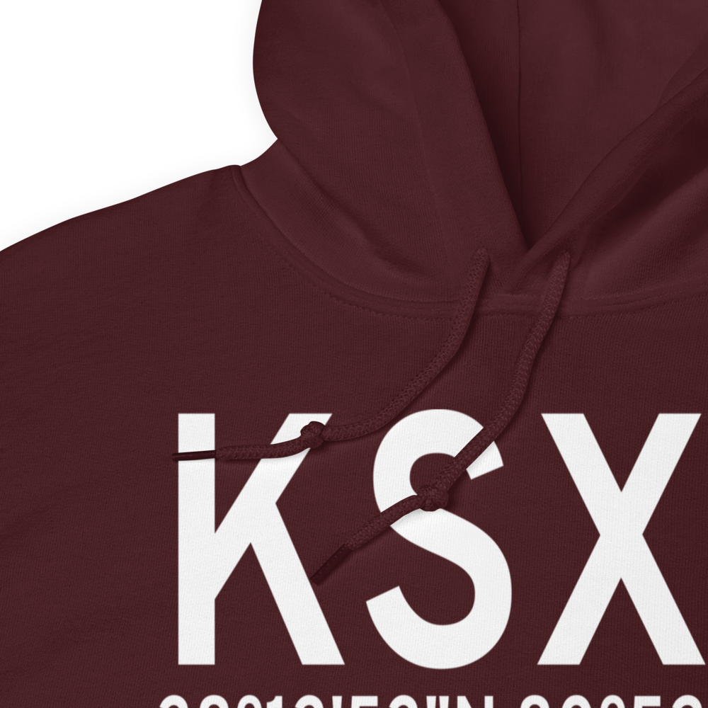 Summersville Airport (KSXL) ICAO Hoodie Sweatshirt 