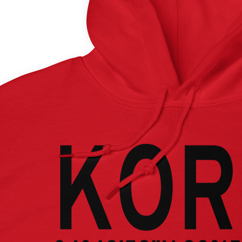 North Little Rock Municipal Airport (KORK) ICAO Hoodie Sweatshirt 
