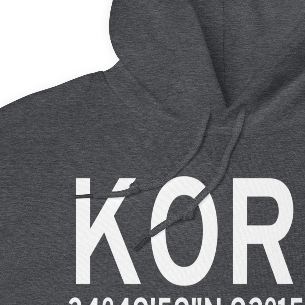 North Little Rock Municipal Airport (KORK) ICAO Hoodie Sweatshirt 