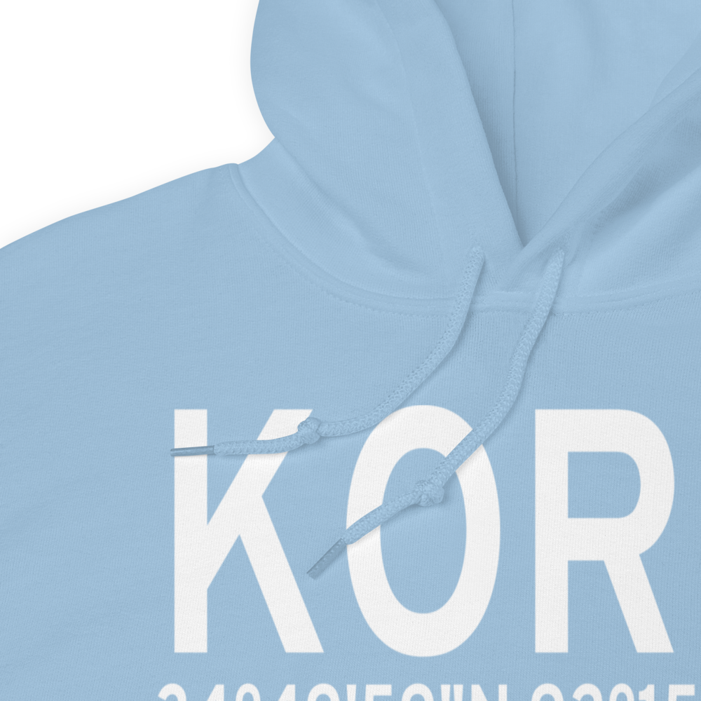 North Little Rock Municipal Airport (KORK) ICAO Hoodie Sweatshirt 