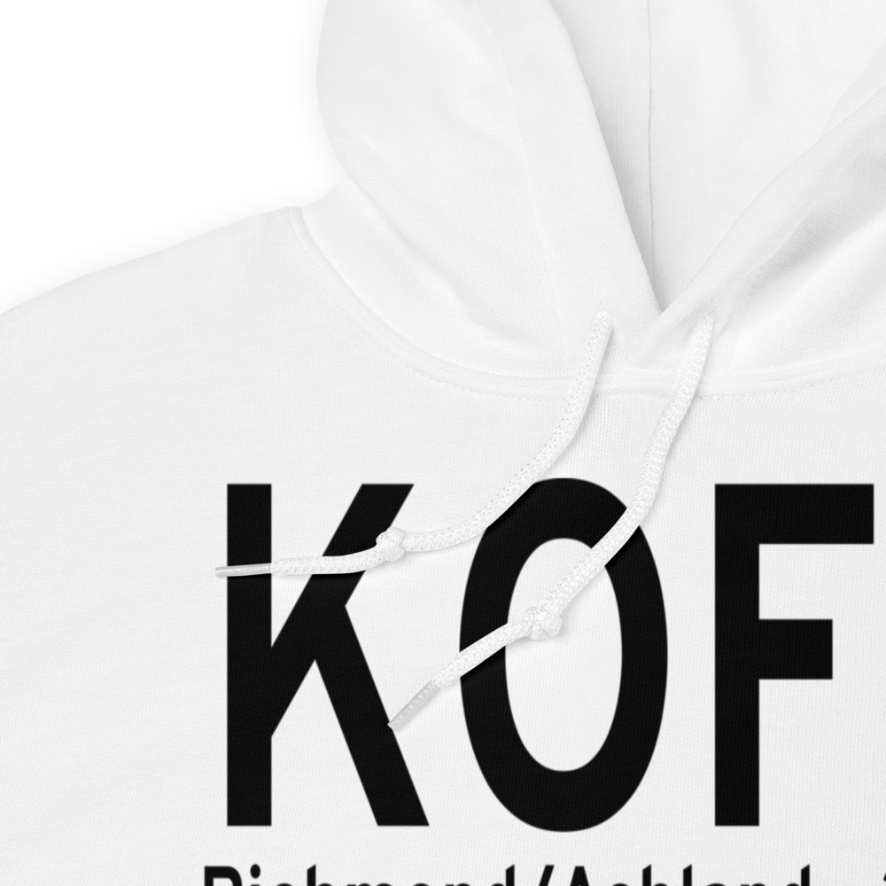 Hanover County Municipal Airport (KOFP) ICAO Hoodie Sweatshirt 