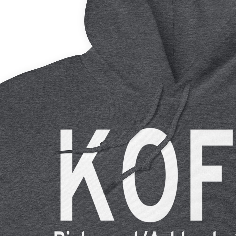 Hanover County Municipal Airport (KOFP) ICAO Hoodie Sweatshirt 