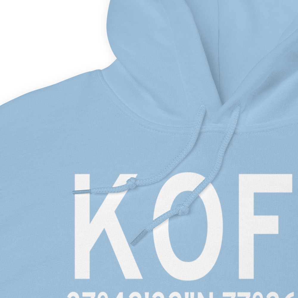 Hanover County Municipal Airport (KOFP) ICAO Hoodie Sweatshirt 