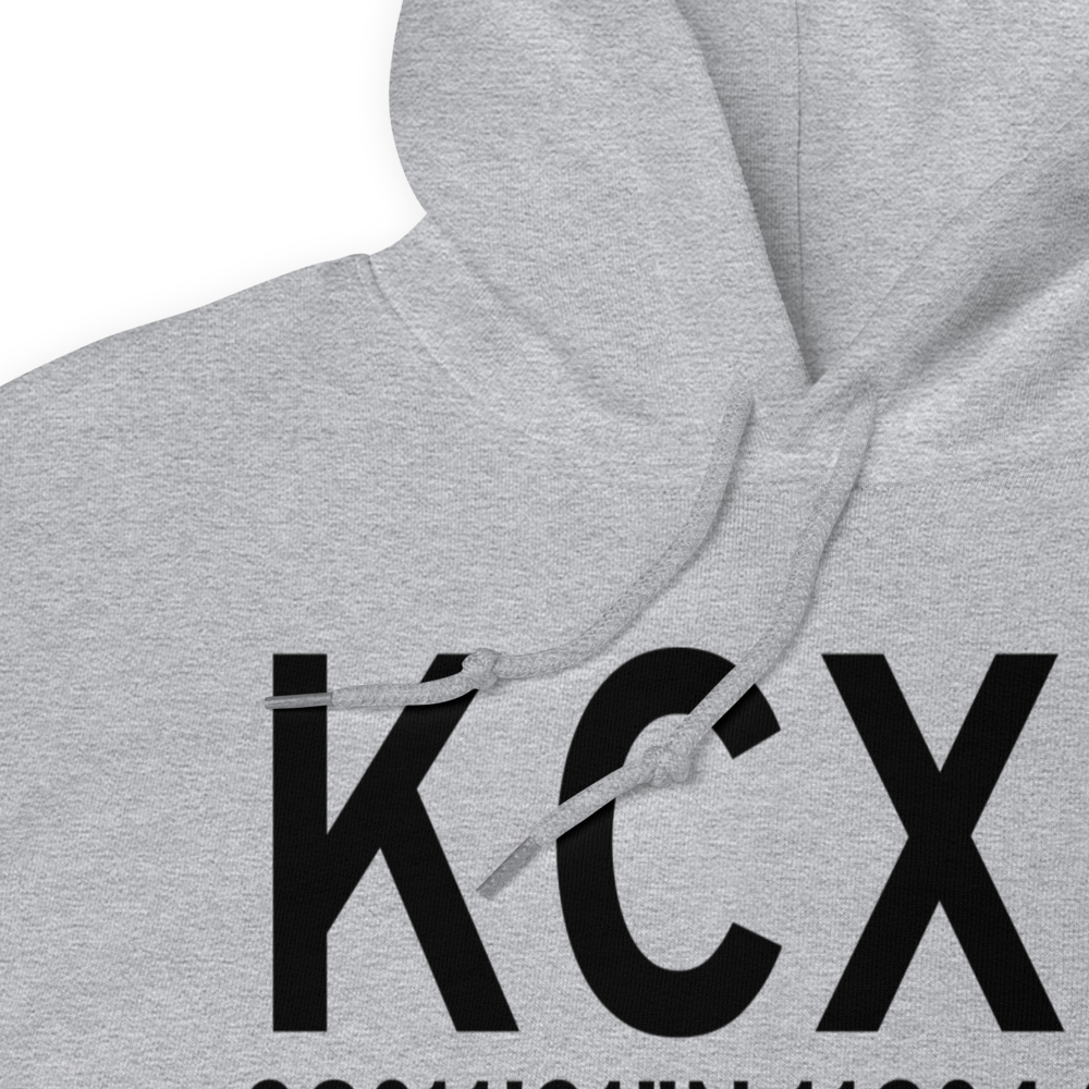 Carson Airport (KCXP) ICAO Hoodie Sweatshirt 