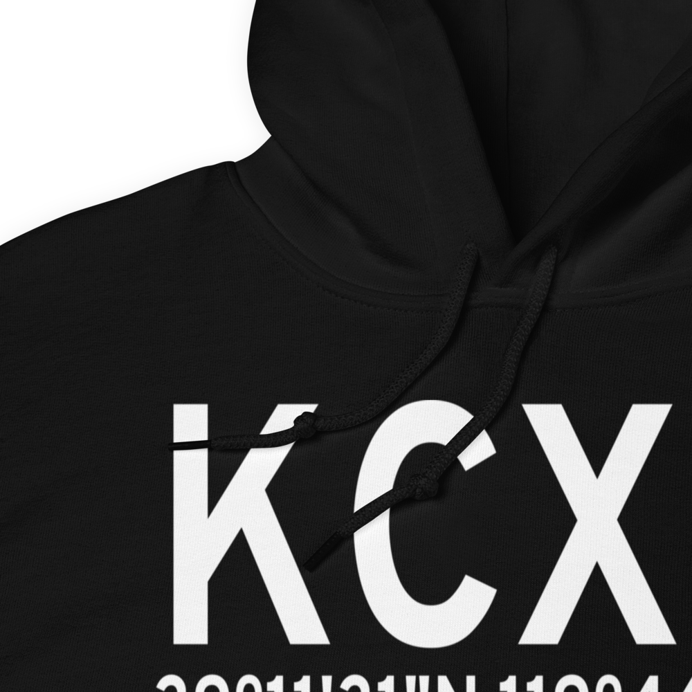 Carson Airport (KCXP) ICAO Hoodie Sweatshirt 