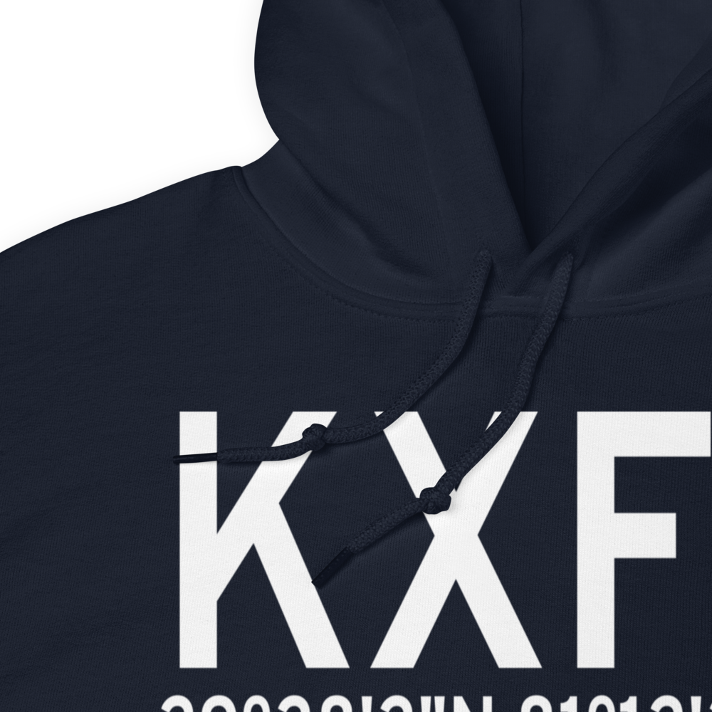 Flagler Executive Airport (KXFL) ICAO Hoodie Sweatshirt 