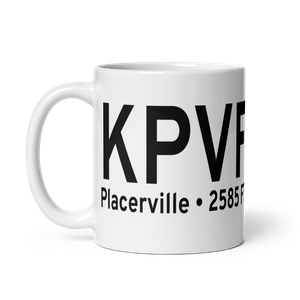 Placerville Airport (KPVF) ICAO Mug