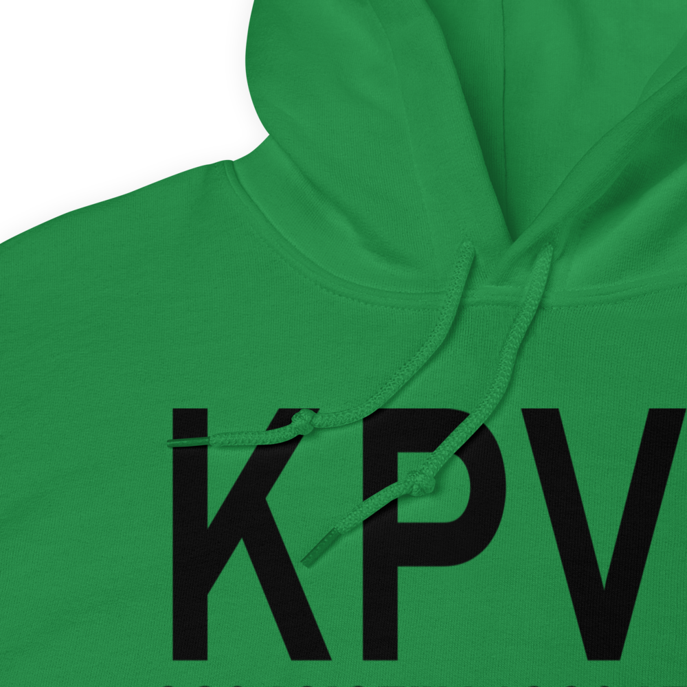 Placerville Airport (KPVF) ICAO Hoodie Sweatshirt 