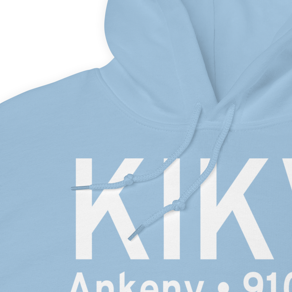 Ankeny Regional Airport (KIKV) ICAO Hoodie Sweatshirt 