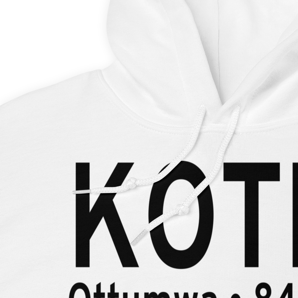 Ottumwa Regional Airport (KOTM) ICAO Hoodie Sweatshirt 