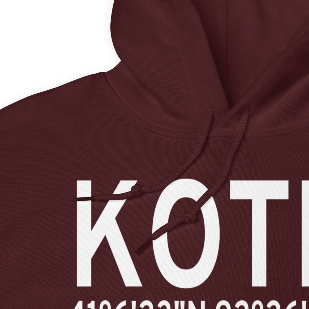 Ottumwa Regional Airport (KOTM) ICAO Hoodie Sweatshirt 