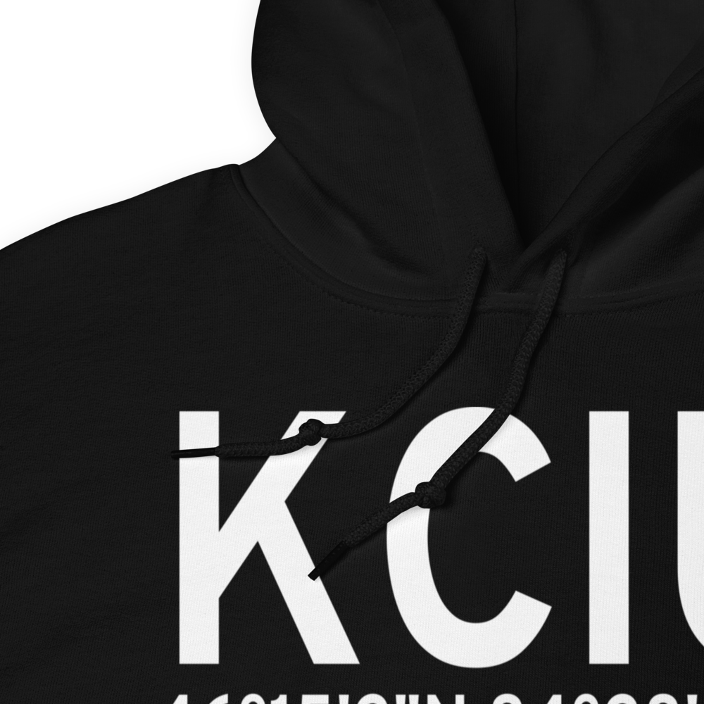 Chippewa County International Airport (KCIU) ICAO Hoodie Sweatshirt 
