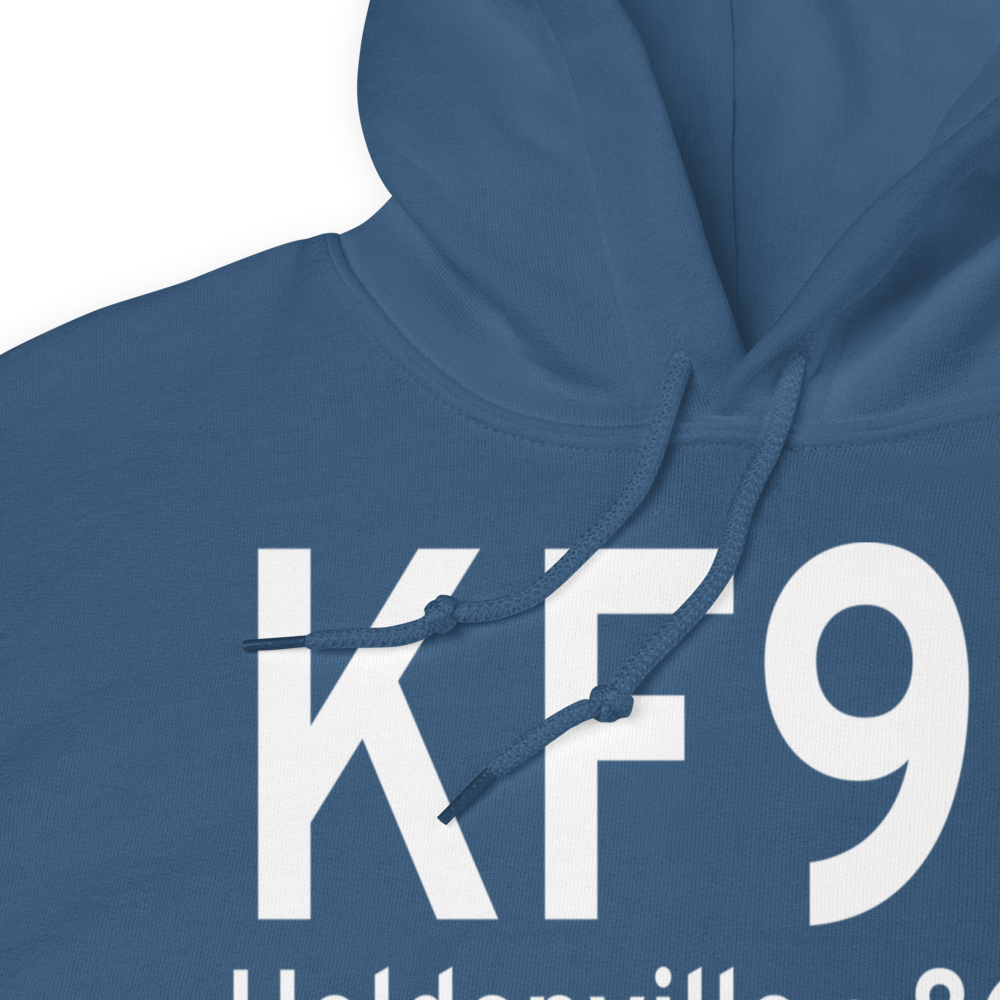 Holdenville Municipal Airport (KF99) ICAO Hoodie Sweatshirt 