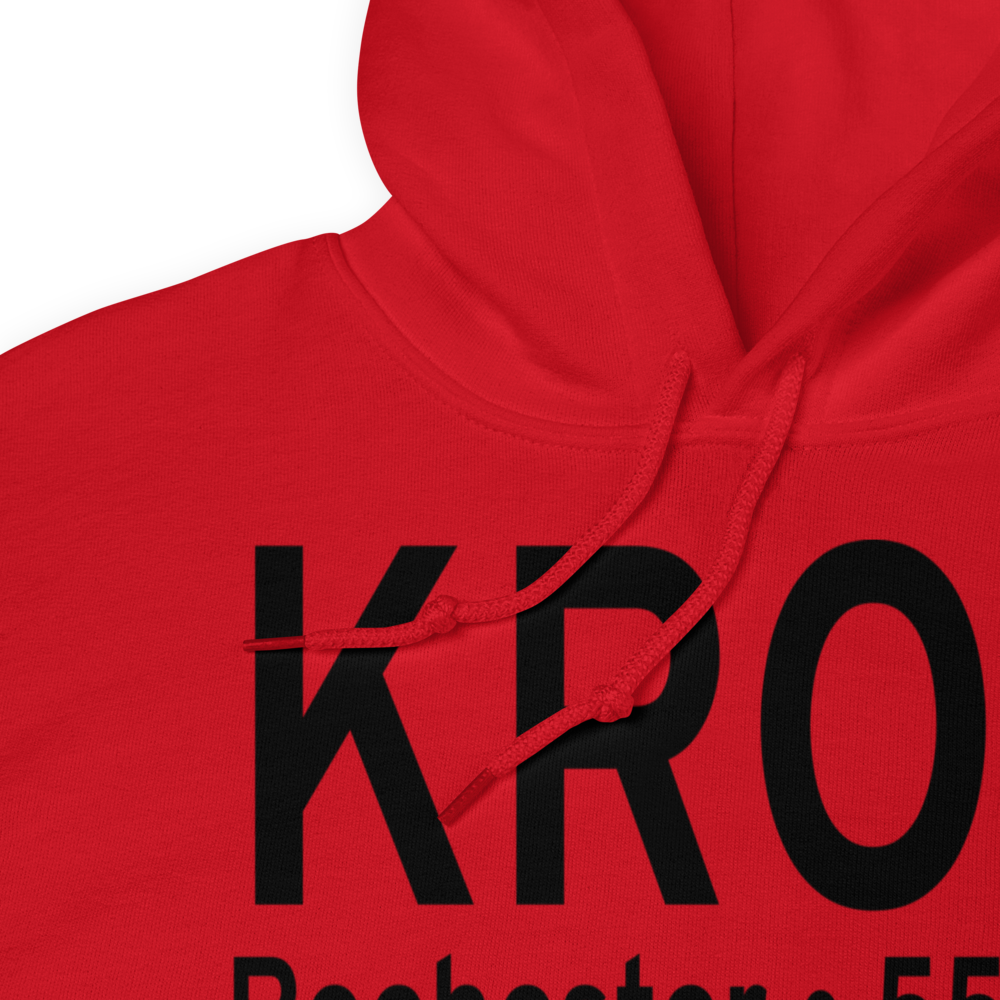 Greater Rochester International Airport (KROC) ICAO Hoodie Sweatshirt 