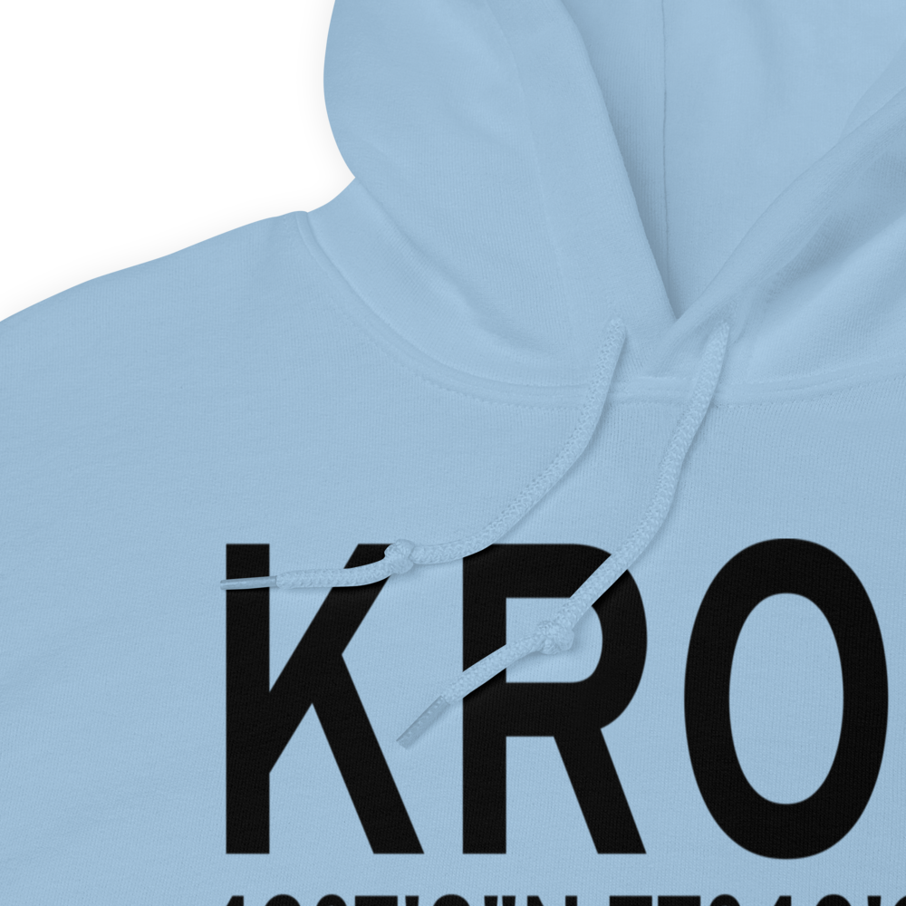 Greater Rochester International Airport (KROC) ICAO Hoodie Sweatshirt 
