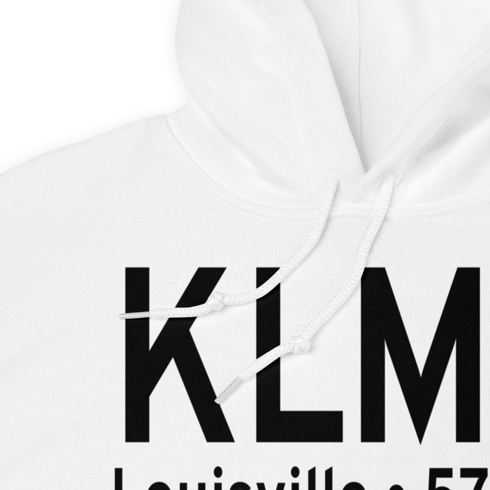 Louisville Winston County Airport (KLMS) ICAO Hoodie Sweatshirt 
