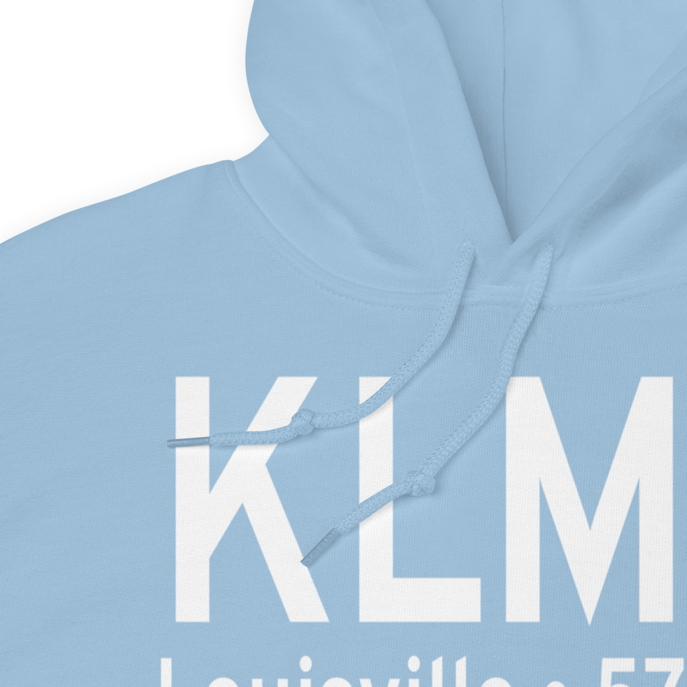 Louisville Winston County Airport (KLMS) ICAO Hoodie Sweatshirt 