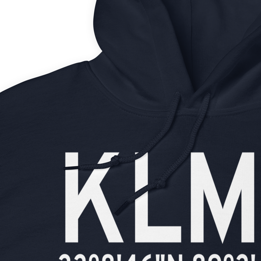 Louisville Winston County Airport (KLMS) ICAO Hoodie Sweatshirt 