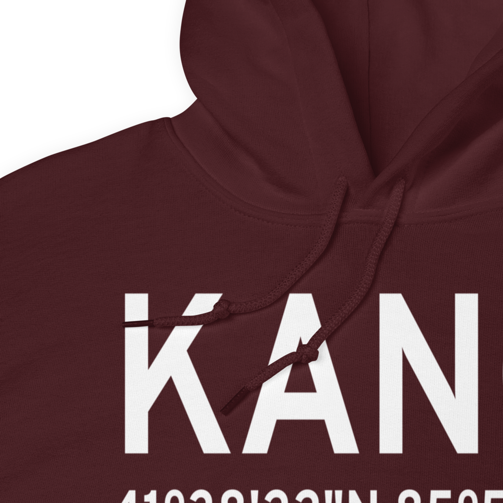 Tri State Steuben County Airport (KANQ) ICAO Hoodie Sweatshirt 