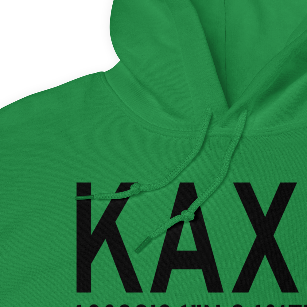 Neil Armstrong Airport (KAXV) ICAO Hoodie Sweatshirt 