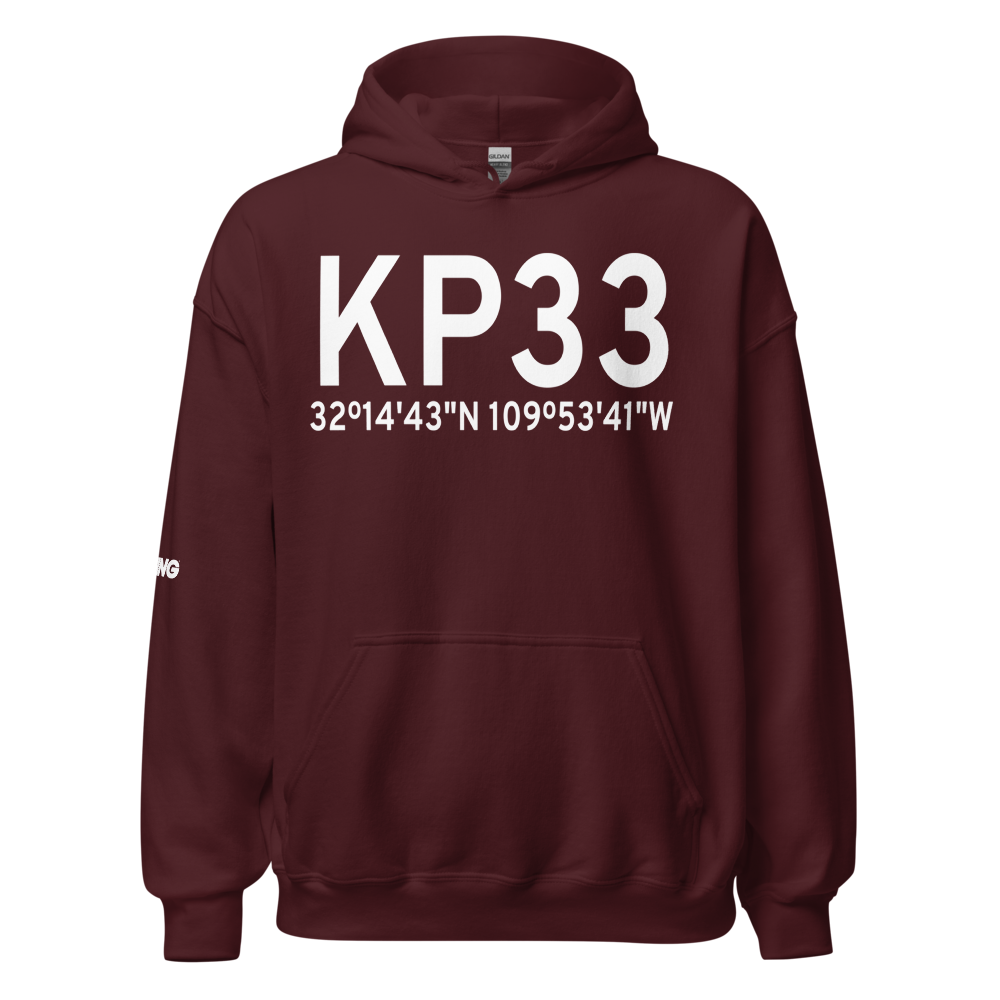 Cochise County Airport (KP33) ICAO Hoodie Sweatshirt 