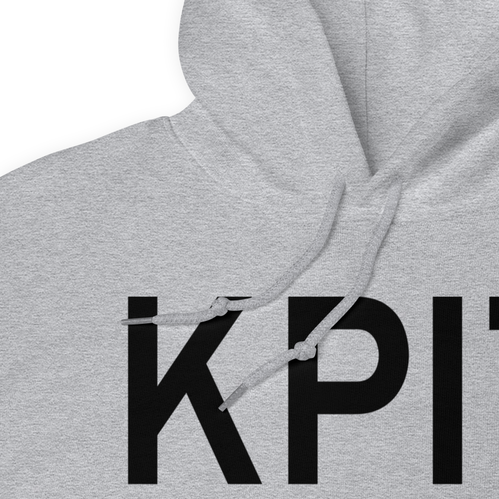 Pittsburgh International Airport (KPIT) ICAO Hoodie Sweatshirt 